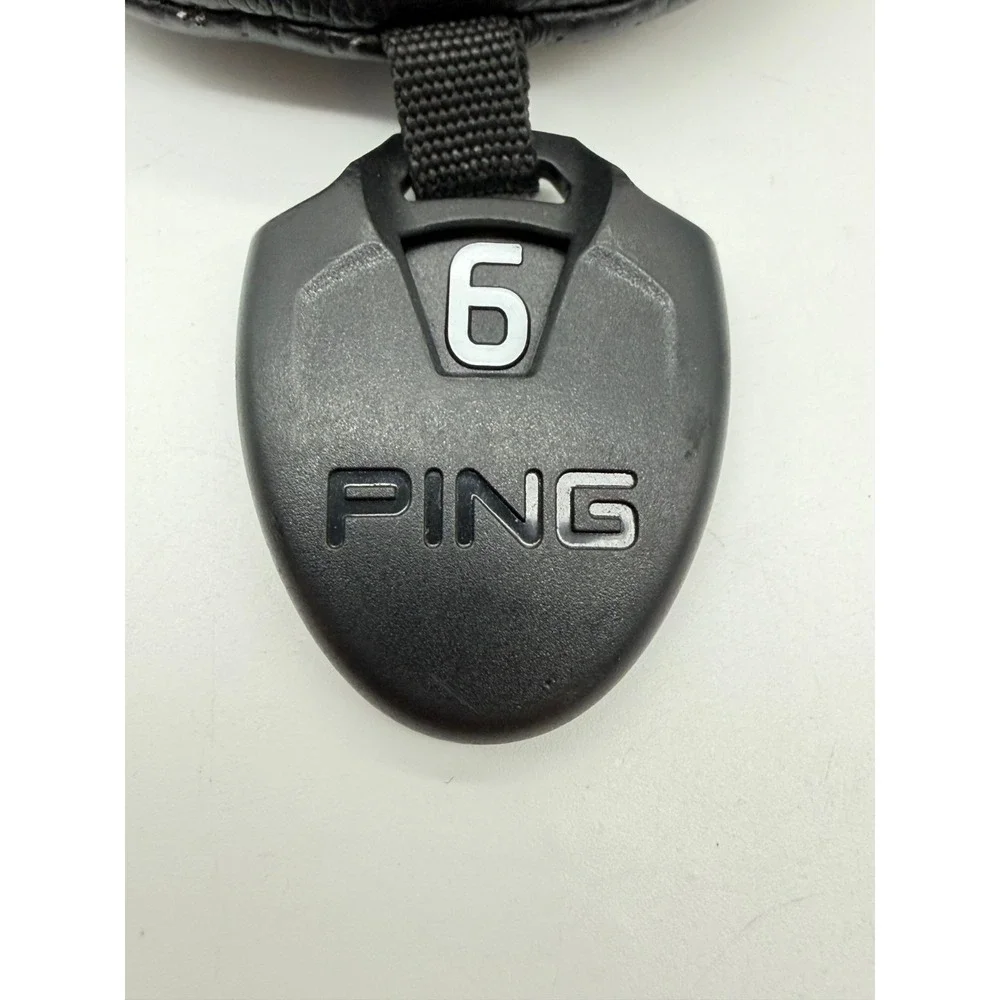 PING G425 Hybrid Golf Club Headcover - Black Grey - Adjustable Tag 2-7 OEM